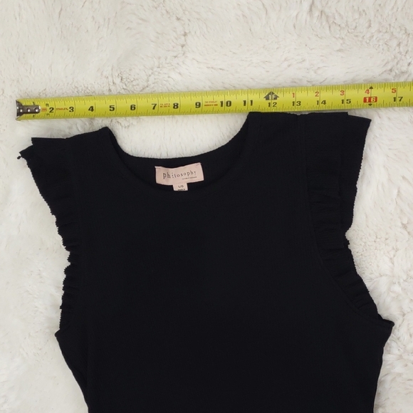 Philosophy Black Sleeveless Top - Picture 11 of 15